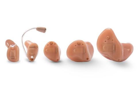 Customs fit hearing aid